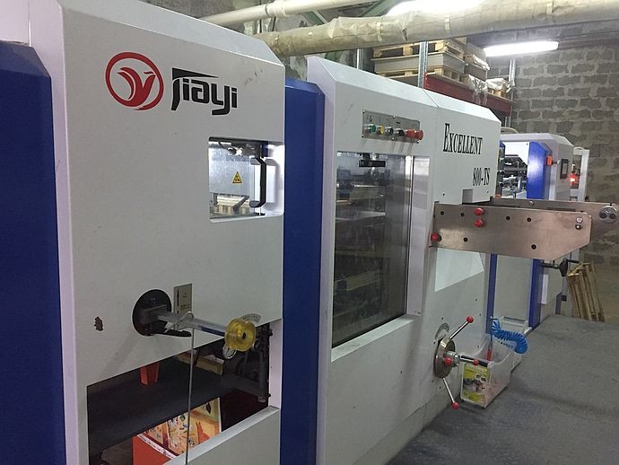 В типографии «Талер» установлен высекальный пресс Higher Excellent 800TS 