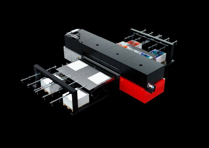 Agfa Graphics показывает на FESPA 2018 флагман серии гибридных светодиодных УФ-принтеров