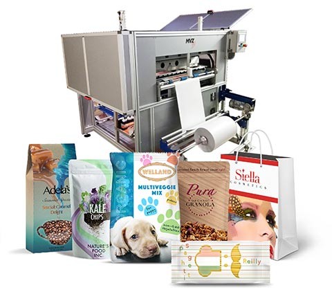 Выпущена первая рулонная ЦПМ для печати гибкой упаковки с головками Memjet