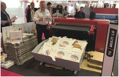 New Solution и Mtex демонстрировали на Fespa 2018 принтер для печати гофрокартонной упаковки