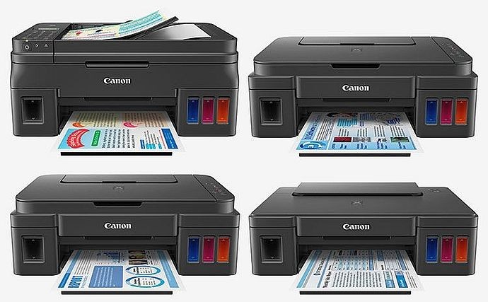 Canon выпускает линейку струйных печатающих устройств Pixma G с дополнительным комплектом чернил