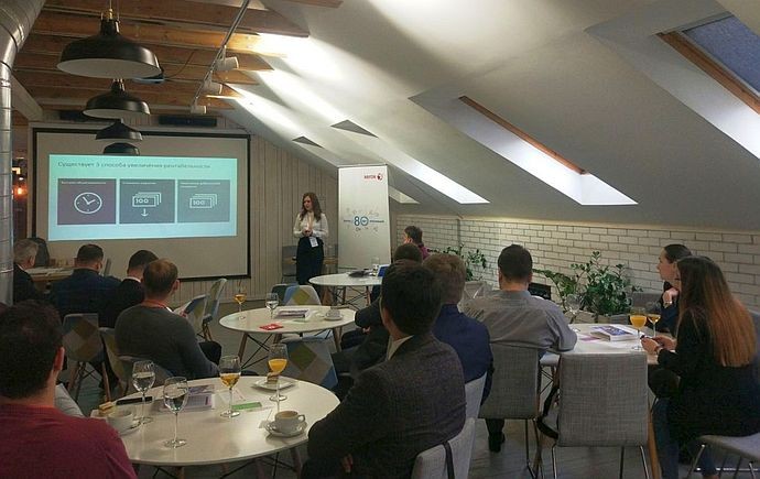 Эксперты Xerox рассказали полиграфистам о влиянии выбора бумаги на прибыльность бизнеса