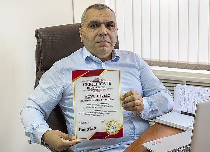 «Ковчег» — эксклюзивный дистрибьютор Shenzhen Handtop Tech