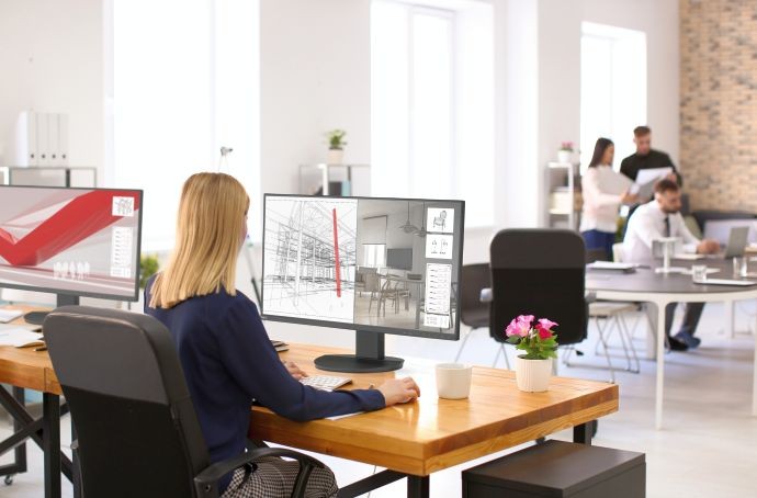 NEC выпустила настольные 27-дюймовые дисплеи нового поколения