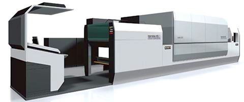 Komori Corporation начинает промышленные испытания ЦПМ Impremia NS40
