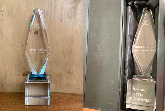 «Европапир» – лидер продаж самоклеящихся материалов UPM Raflatac в России