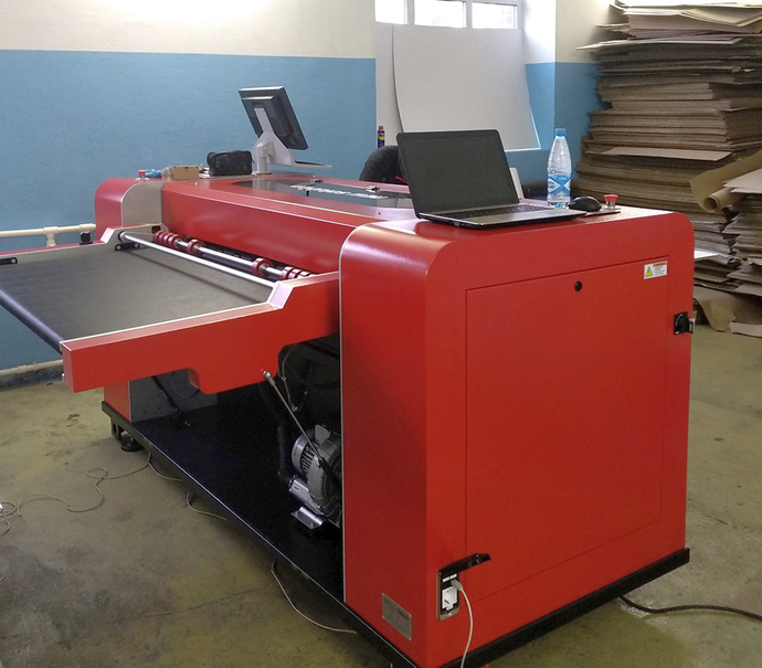 Широкоформатный однопроходный принтер NS Multi LG установлен в «Тверь-тара»