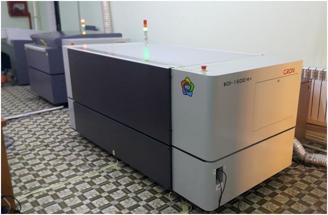 Специалисты ГК «Легион» установили третью флексографскую CTP-систему Cron HDI