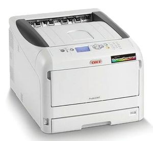 Oki реализовала в принтере Pro8432WT возможность заменять белый цвет на чёрный