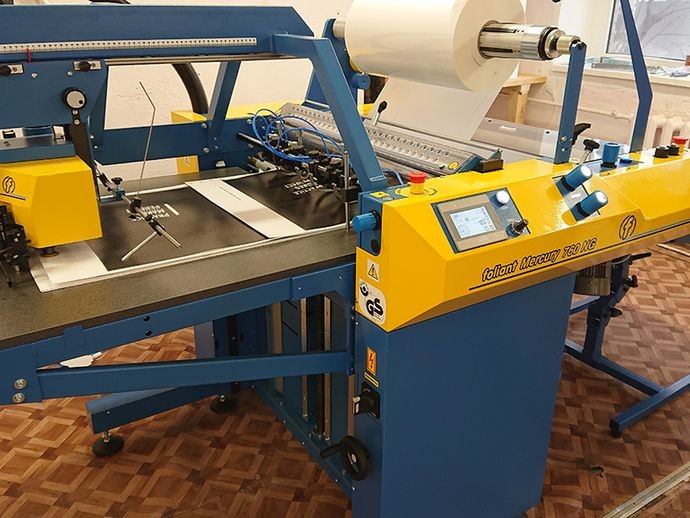 Первый в Москве промышленный ламинатор Foliant формата В1 установлен в типографии «Телер»