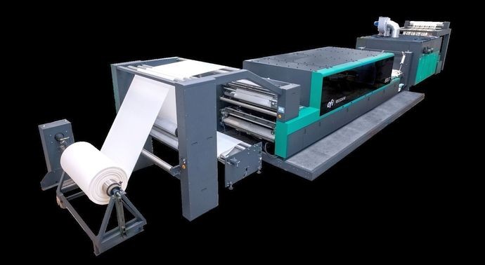 EFI демонстрирует на ITMA 2019 текстильный однопроходный принтер Reggiani BOLT