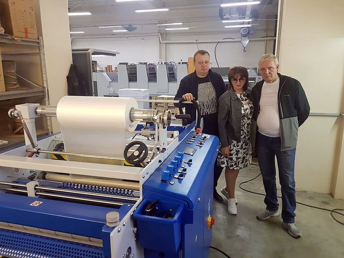 Ламинатор D&K Proteus установлен в типографии «Артес»