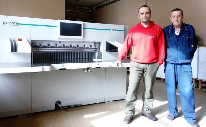 Perfecta 132 SE в типографии ФГБНУ «Росинформагротех»