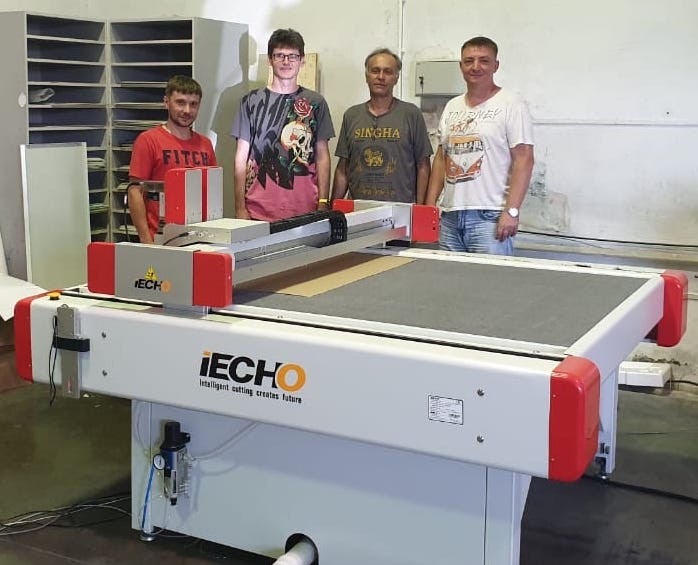 В иркутской типографии «Призма» запущен режущий плоттер iEcho BK-1311