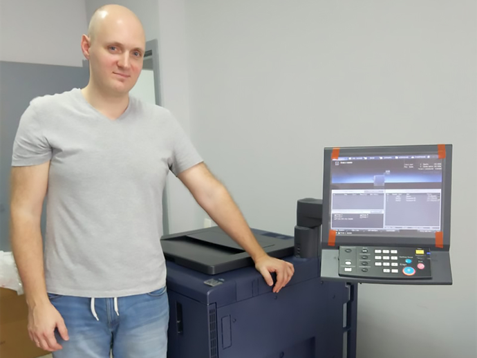 ЦПМ Konica Minolta AccurioPress C2060 установлена в типографии «Парк»