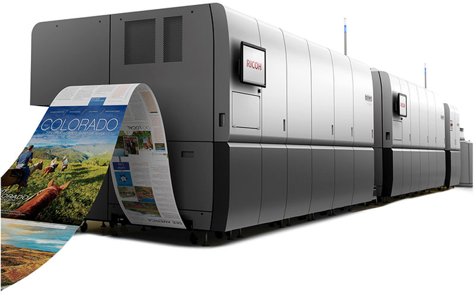Австрийская типография Dataform Media первой в Европе приобрела ЦПМ Ricoh Pro VC60000 с расширенным цветовым охватом 