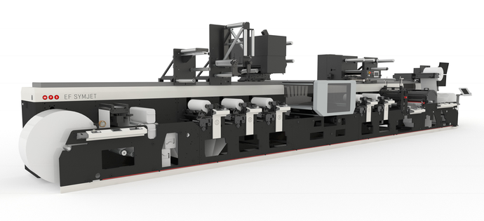 Премьера гибридной печатной машины MPS EF SYMJET шириной 430 мм пройдёт на Labelexpo Europe 2019