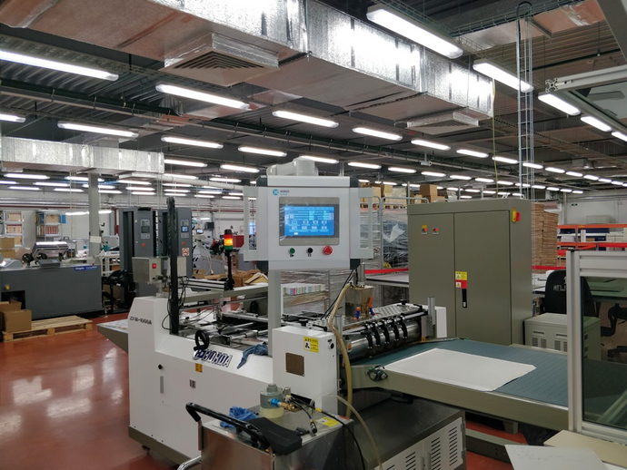 Машина Horda ZFM-1000A установлена в «Супервэйв Групп»