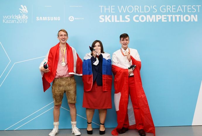 Россия завоевала золотую медаль в компетенции Print Media Technology на чемпионате мира WorldSkills Kazan 2019