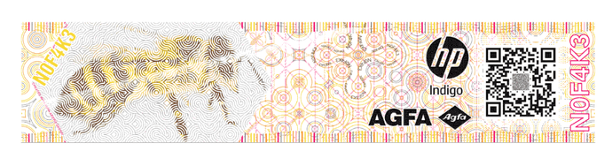 По Agfa Secure Studio для печати защищённой продукции на ЦПМ HP Indigo дебютировало на Labelexpo Europe 2019