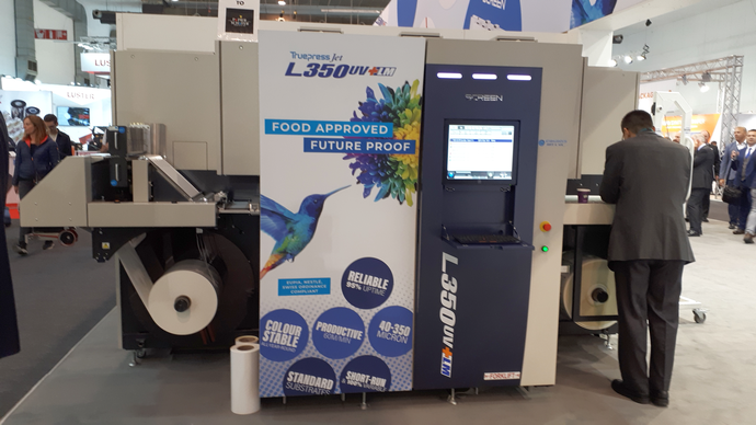 Screen показала на Labelexpo Europe 2019 масштабируемую этикеточную ЦПМ