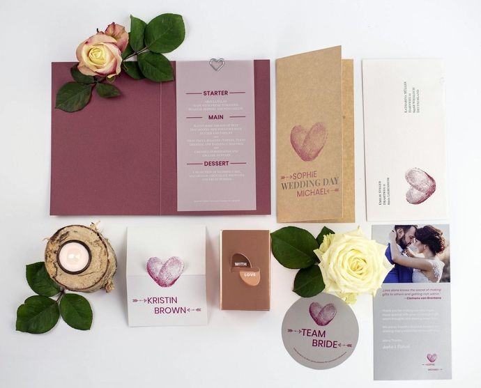 Heidelberg разработала Versafire Wedding Kit для выпуска печатной продукции свадебной тематики