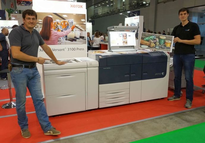 В типографии CMYK установлена ЦПМ Xerox Versant 3100 Press  