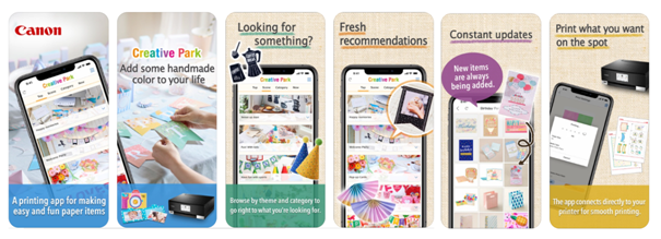 Canon выпустила мобильное приложение Creative Park