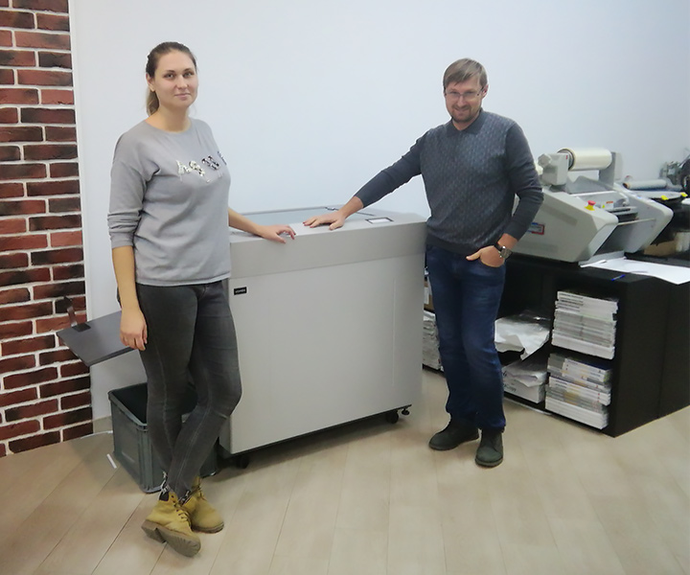 Финишный модуль Uchida Aerocut One установлен в Керчи