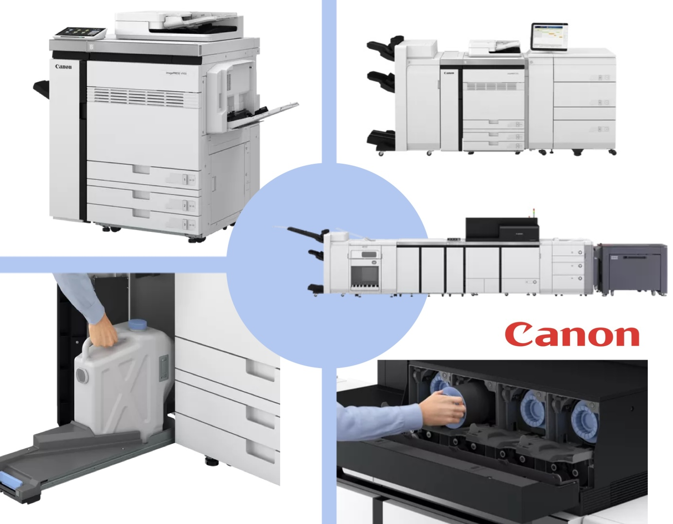 Линейка Canon imagePRESS V пополнилась ещё двумя сериями