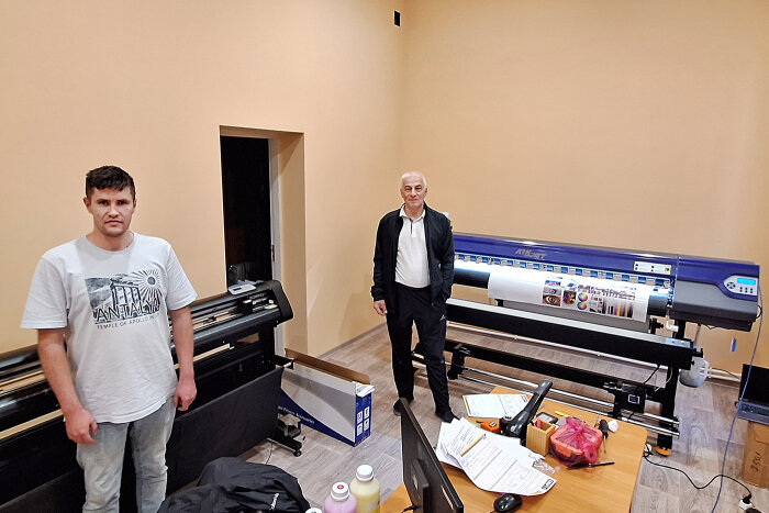 В Ставрополе установлен комплекс: ARK-JET и ARK-CUT