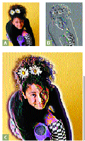 Барельефы без потери цвета