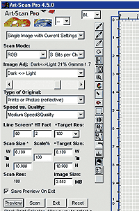 Новые кнопки для старого сканера