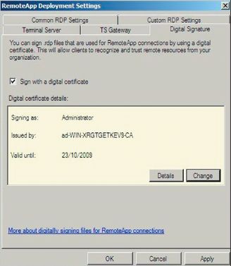 Экран 3. Детали сертификата для файла RDP