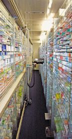 Аптечный робот Rowa старается обеспечить максимальную вместимость