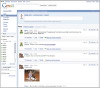 Разработчики с гордостью заявляют, что Buzz — это целый новый мир внутри Gmail