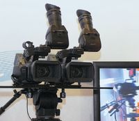 Идеальный способ получения объемного видео — стереосъемка с помощью сдвоенной камеры, имеющей небольшое угловое расстояние между объективами