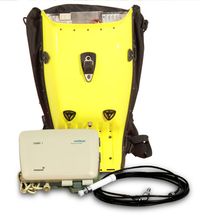 Ранец с комплектом оборудования пикосоты GSM весит всего 8 кг