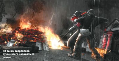 На таких здоровяков лучше всего нападать со спины