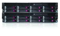 В системах хранения HP StorageWorks P4300 G2 устанавливается от 16 до 256 жестких дисков